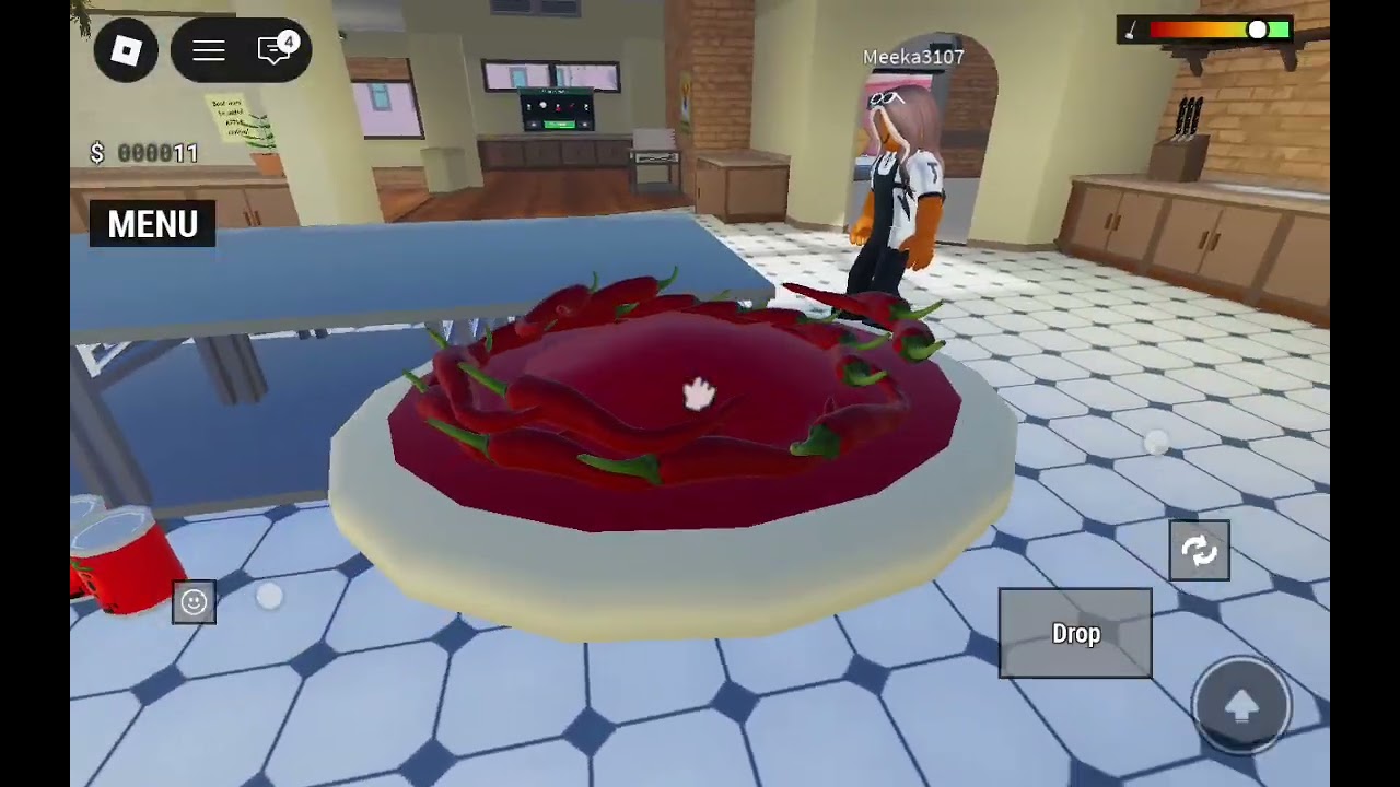 Cook pizza and (put rats on pizza )