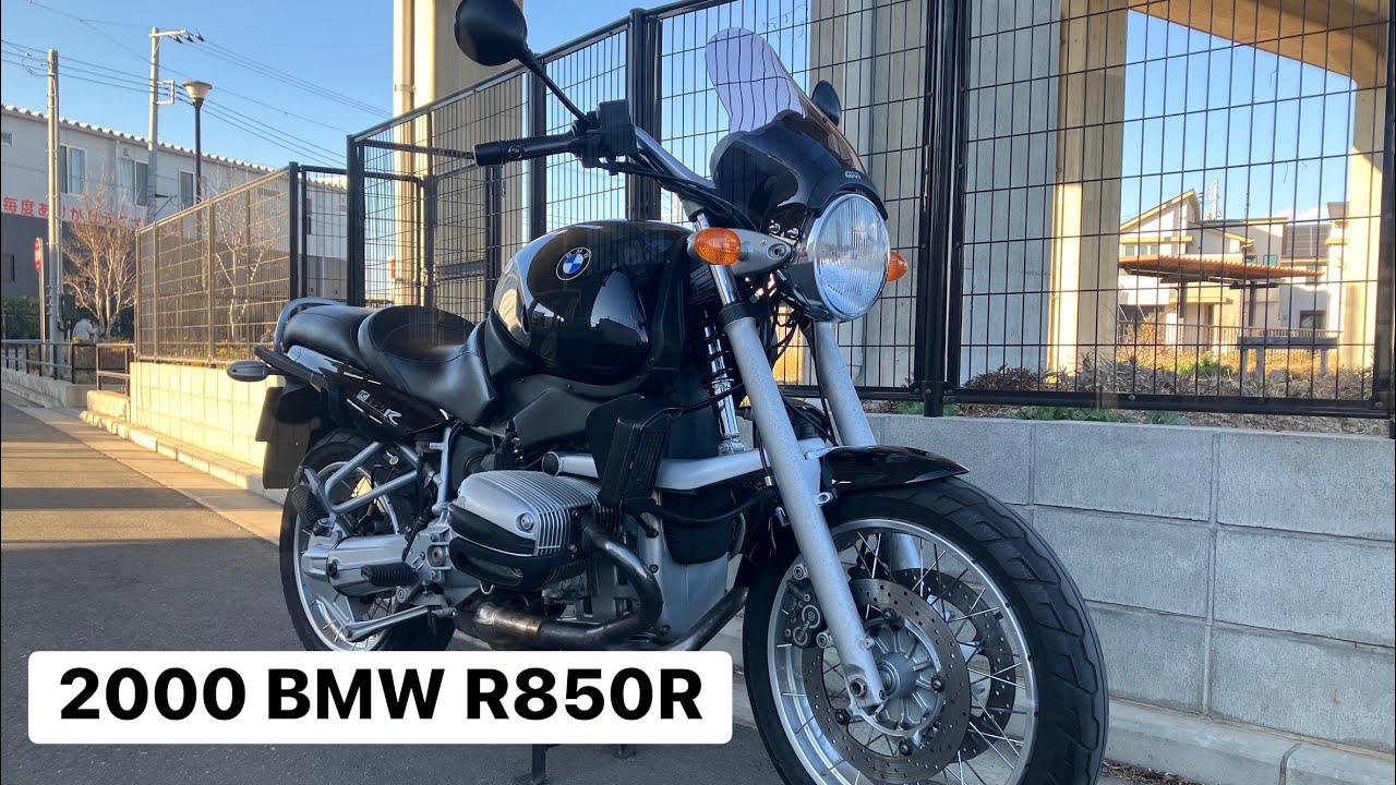 Мотоцикл BMW R850R 2000 года выпуска, чёрный. Техосмотр действителен до апреля 2026 года. Редкая ...
