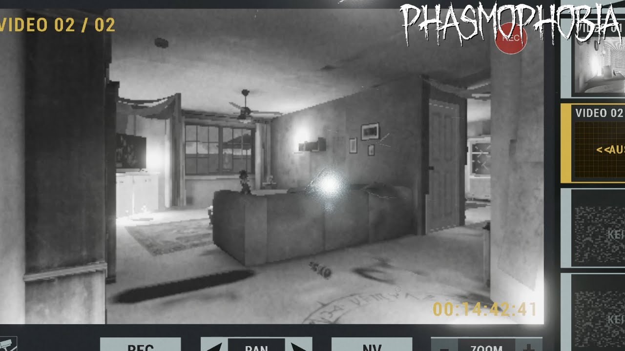 Phasmophobia S05 #06 Sch&uuml;chtern vor der Kamera