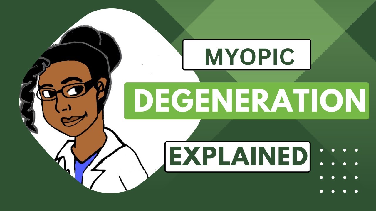 Myopic Degeneration Explained II Learning Ocular Disease Series #Myopia #CNVM #Optometry
