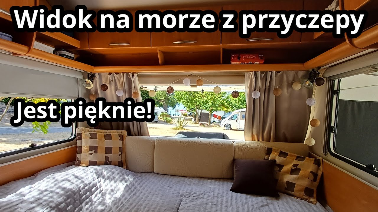 Życie na kempingu w Chorwacji. Czy można wejść na Górę Viter ? Serwis przyczepy | Chorwacja 2025 #9