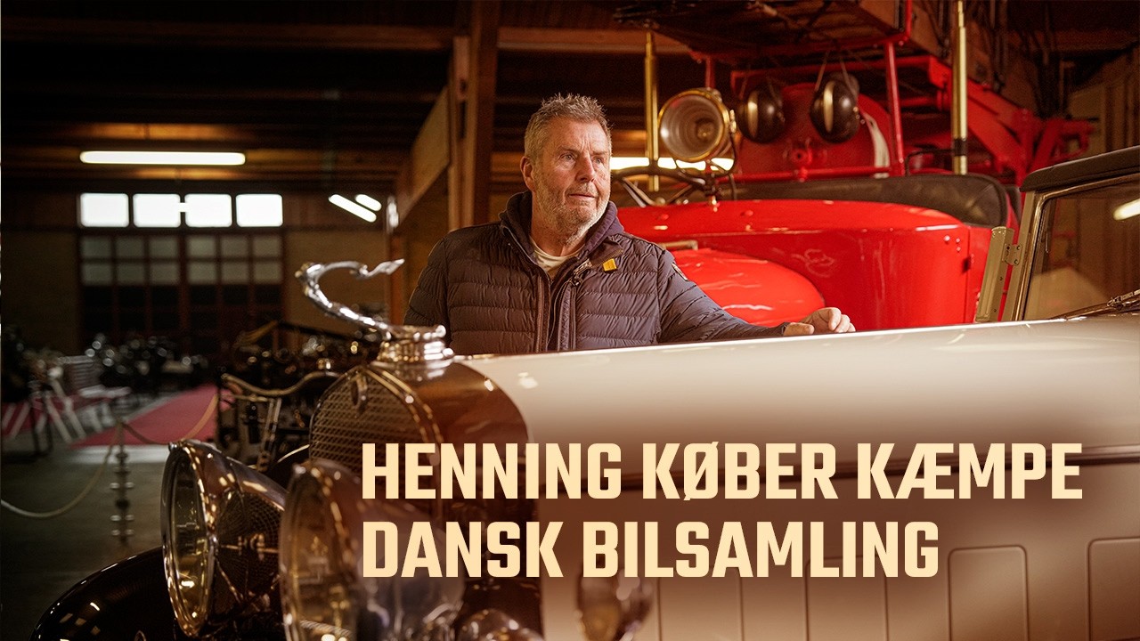 24 - Vi køber en af Danmarks største samling af veteranbiler
