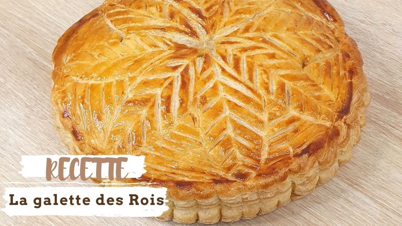 La VRAIE RECETTE de la GALETTE DES ROIS à la FRANGIPANE 👑