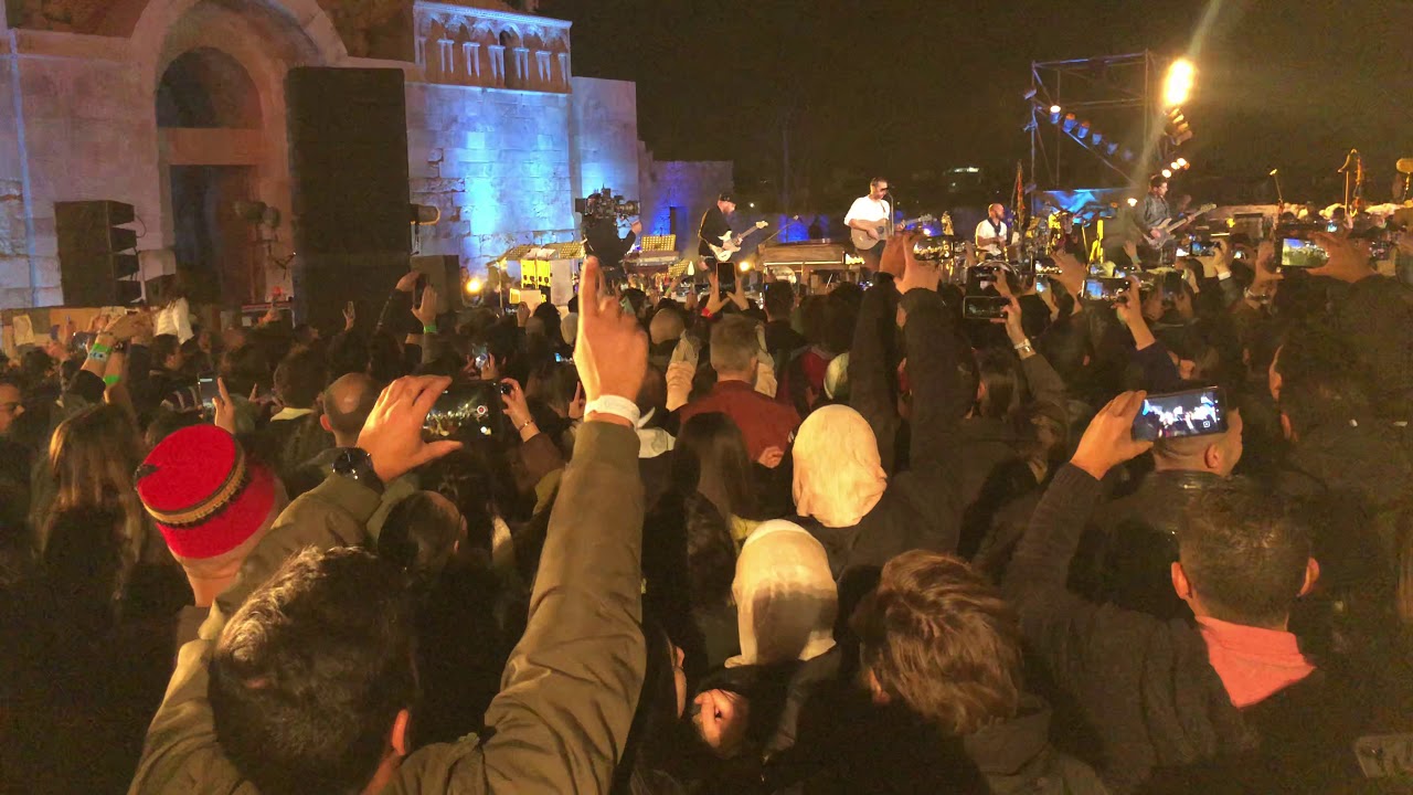 Coldplay  &ldquo;Orphans&rdquo; Live Amman, Jordan