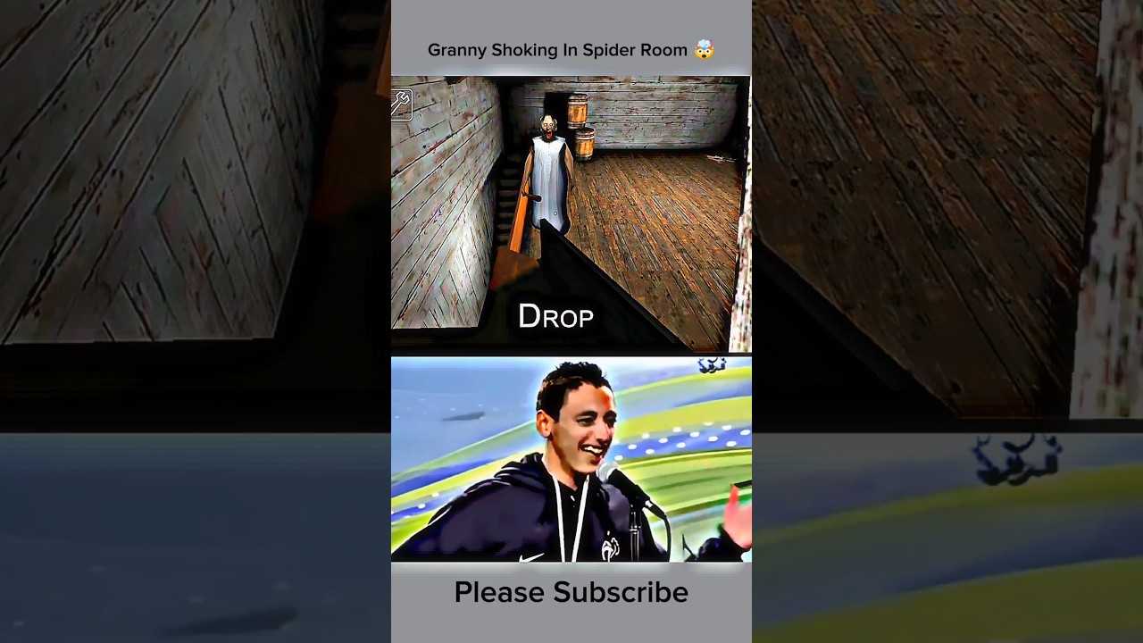 Granny Shoking In Spider Room 🤯 