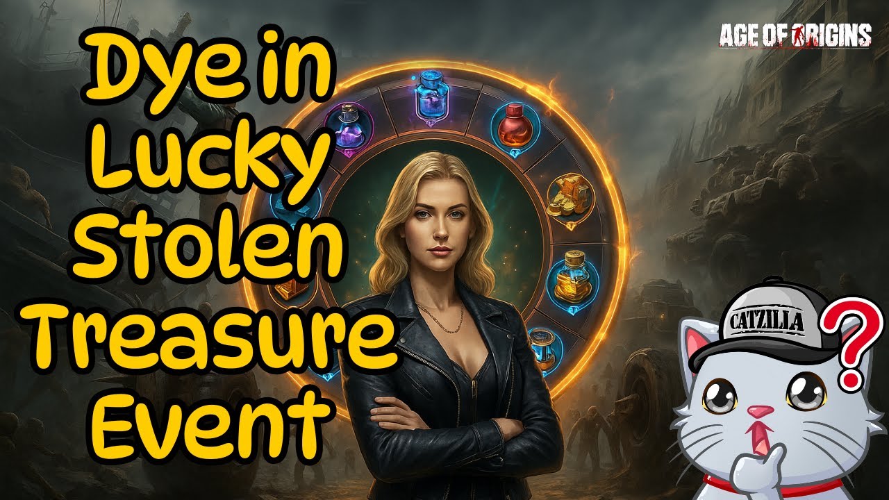Age of Origins | Dye in Lucky Stolen Treasure Event– New rewards?