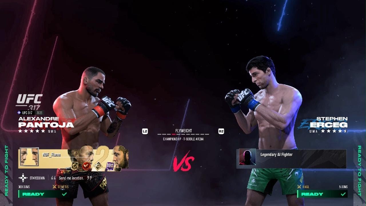 Clearing flyweight legendary