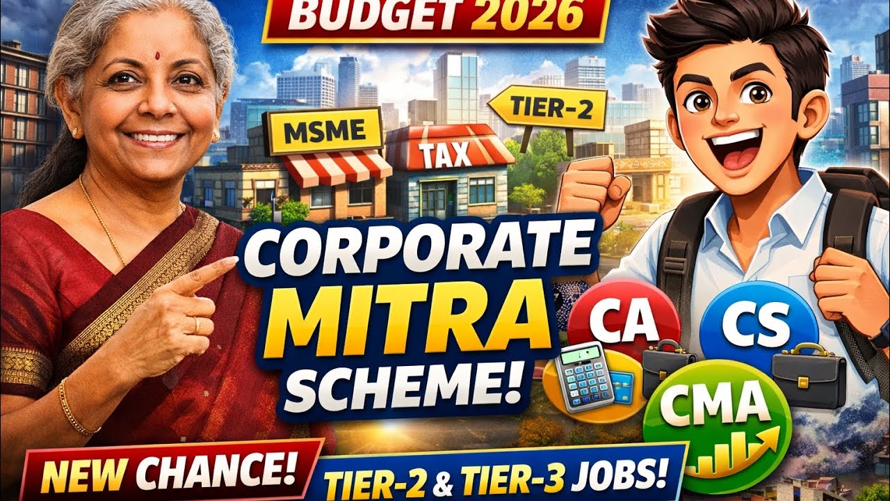 Budget 2026 big announcement for CA CS CMA student