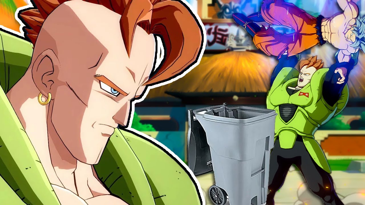 МОЙ ANDROID 16 ТАКОЙ ТОКСИЧНЫЙ | Dragon Ball FighterZ