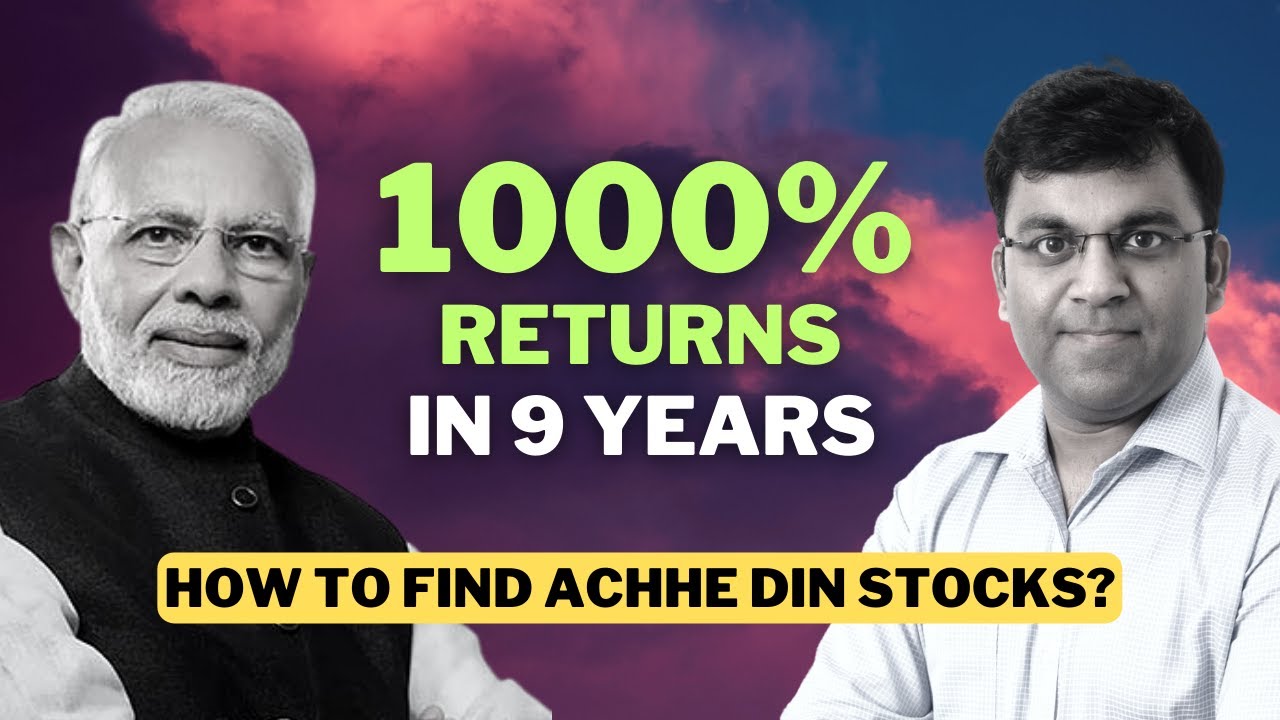 How to Find Multibagger Stocks? I Studied 44 Stocks with over 1000% returns in the Narendra Modi era