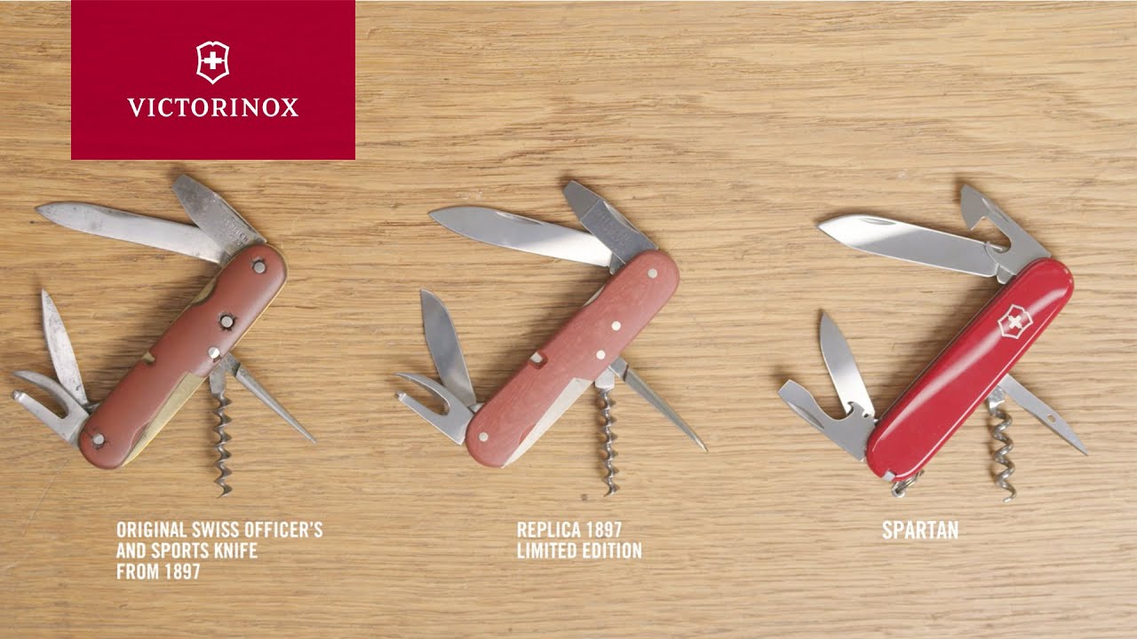Replica 1897 - Comparison of a Victorinox Icon