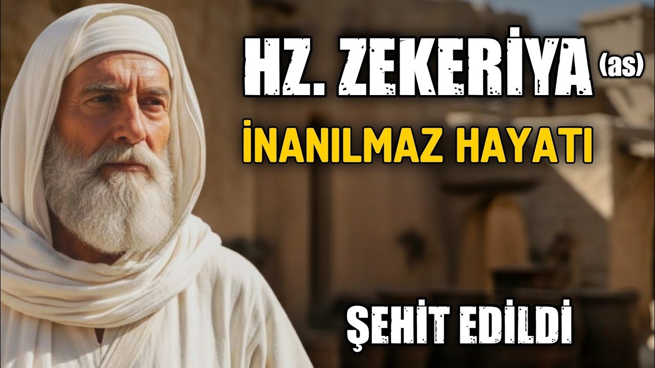 Peygamberi Şehit Ettiler! Hz. Zekeriya'nın İnanılmaz Hayatı