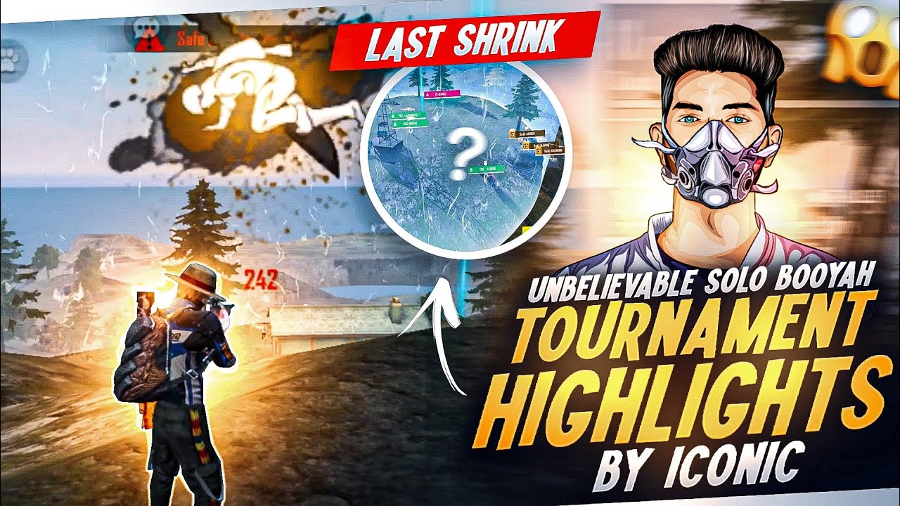 Tournament highlights🏆: SOLO BOOYAH in snapdragon conquest😷 || T1 scrims freefire⚔