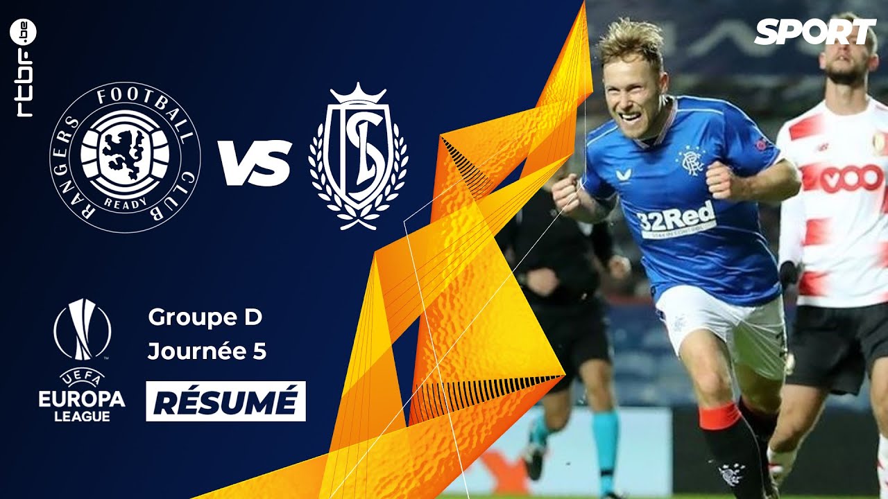 Glasgow Rangers - Standard (Groupe D) - UEFA Europa League