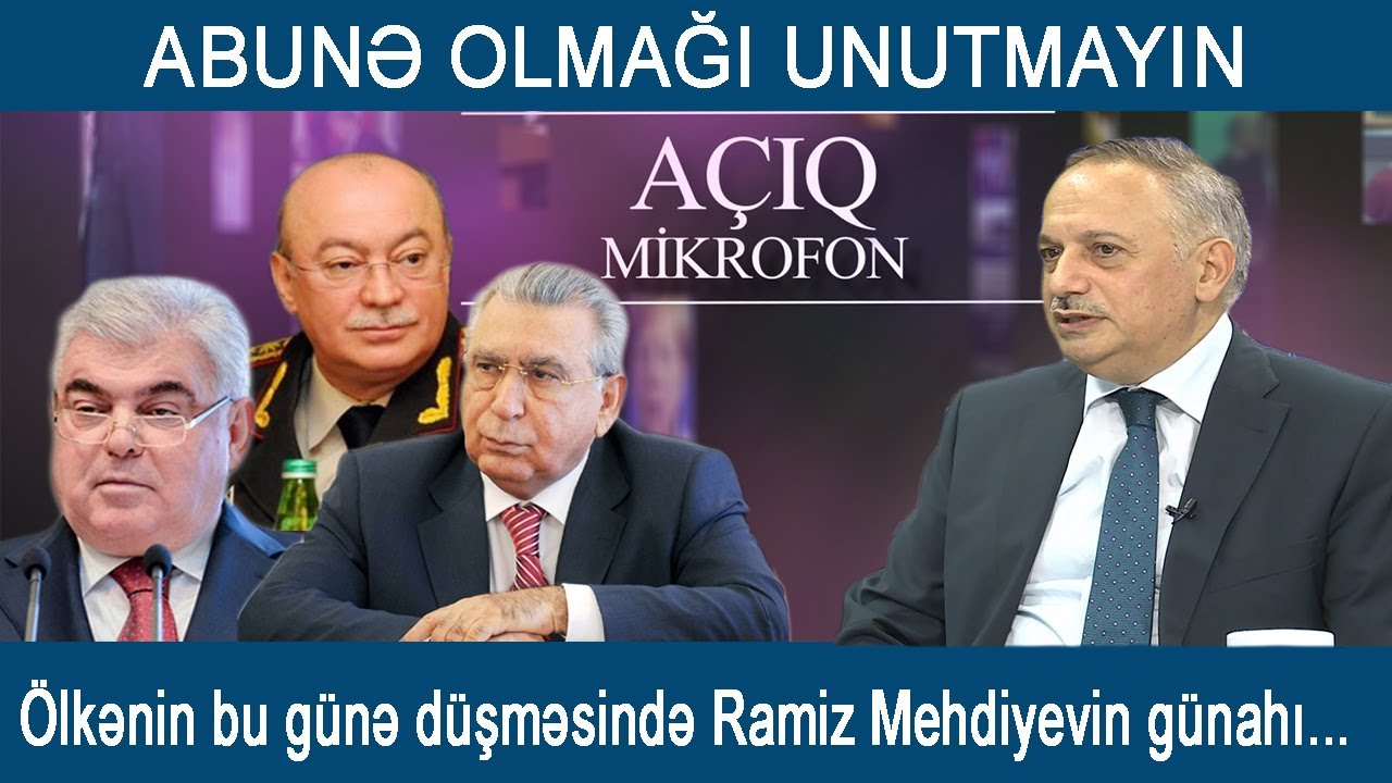 AÇIQ MİKROFON: Partiya sədri oliqarxları necə ifşa etdi?Ziya Məmmədov kimdir?
