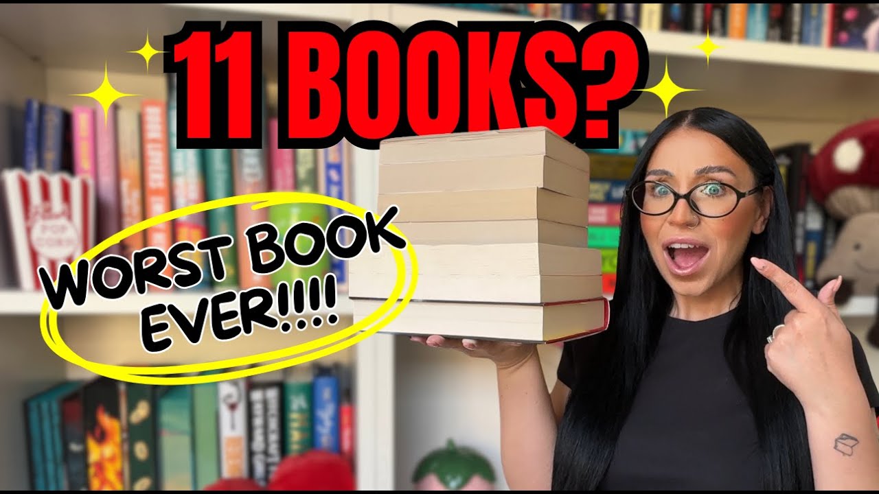 Я прочитала 11 книг в сентябре... Включая мою САМУЮ ХУДШУЮ книгу 😱 | Итоги месяца 📚