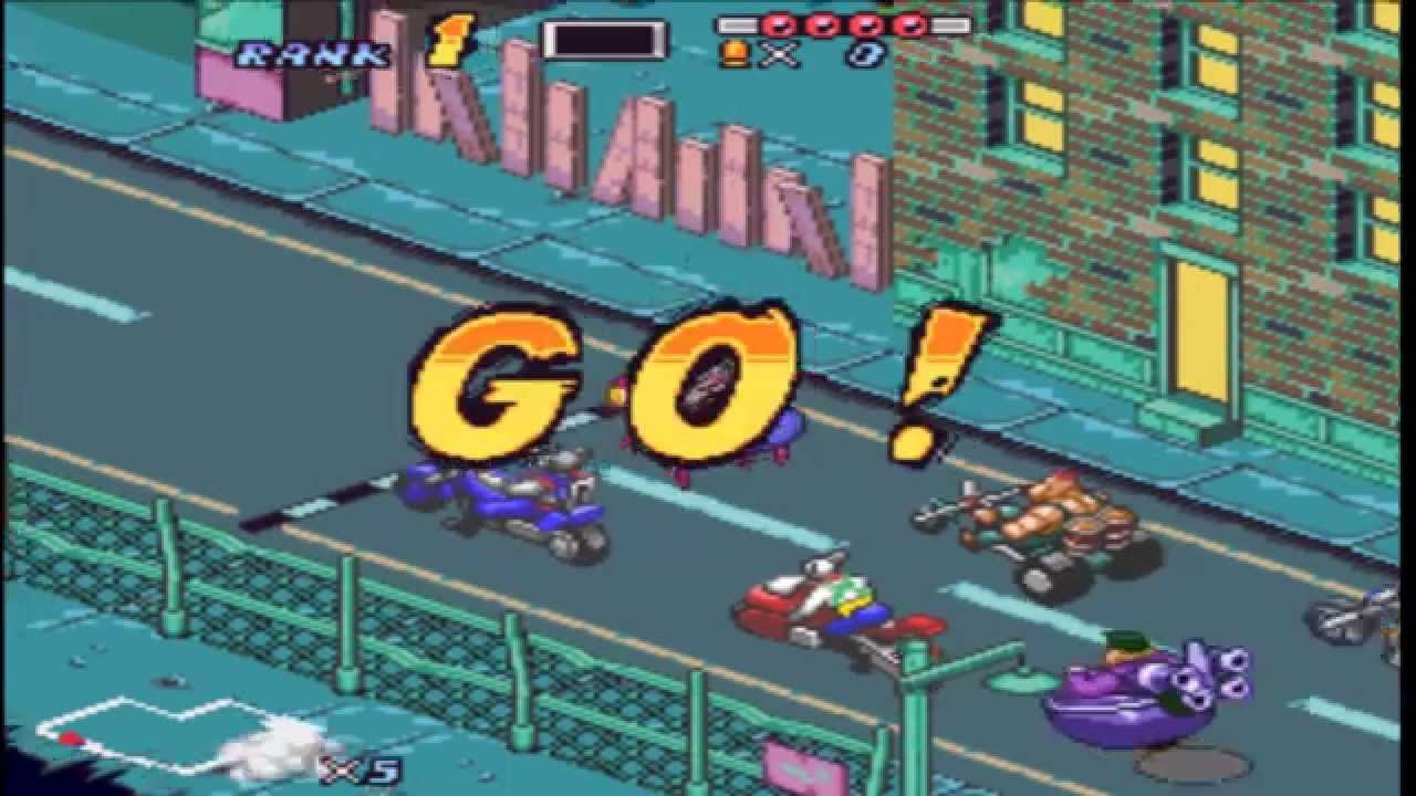 Lets Play Biker Mice From Mars(SNES): Mice,bikes and giant insects