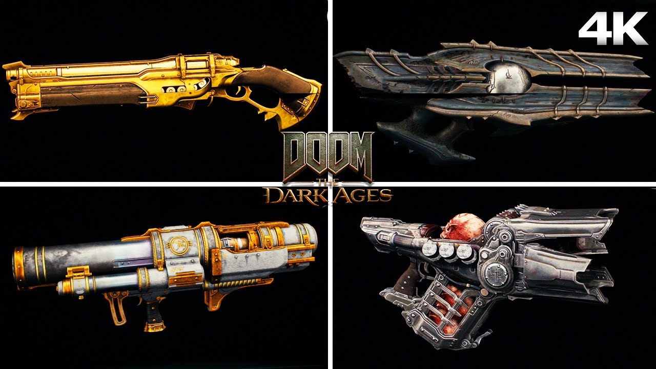 DOOM: THE DARK AGES All Weapon Skins Showcase