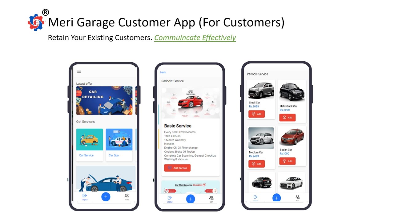 Meri Garage Customer App