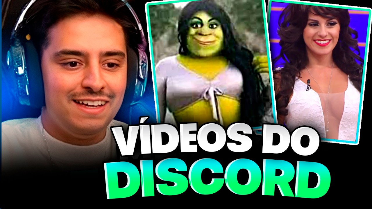 [REACT] CORINGA REAGINDO AOS VÍDEOS DO DISCORD 🤣🤣😂 #001