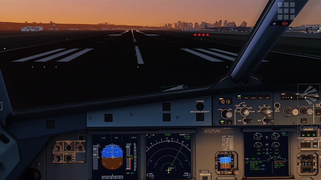 Aerofly FS 2021 - Насколько он хорош? Перелет из Сан-Диего в Сан-Франциско [KSAN-KSFO] Airbus A320