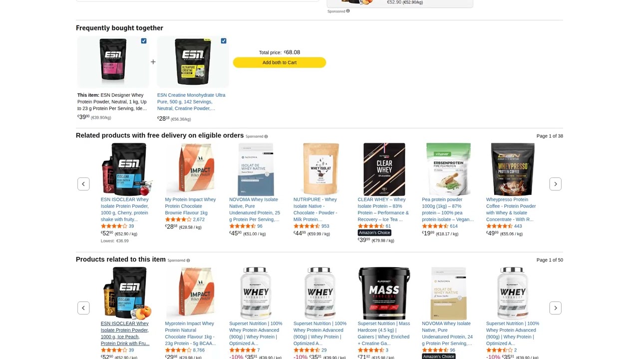 Pourquoi l'ESN Designer Whey neutre révolutionne-t-elle la protéine allemande (2026) ?