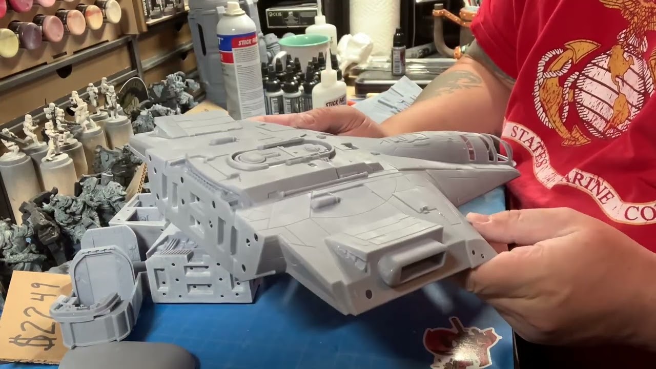 Razorcrest build from Darkfire designs