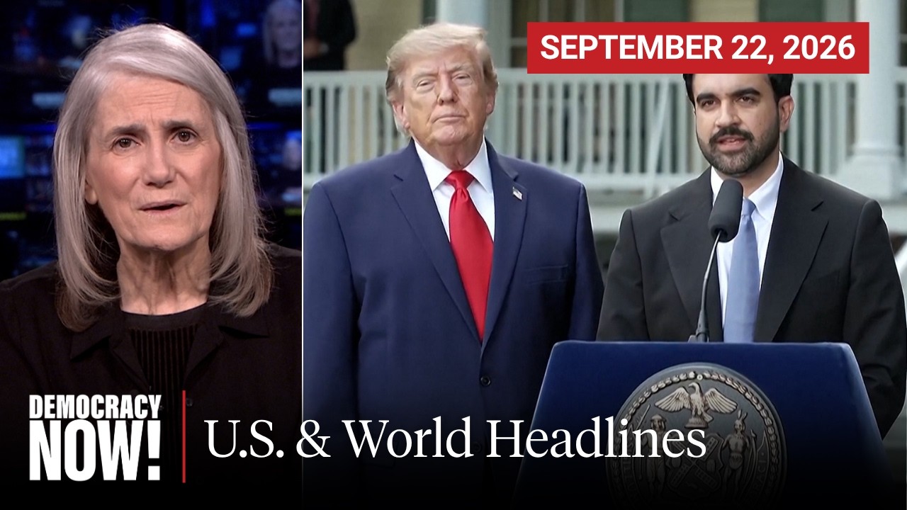 Top U.S. & World Headlines &mdash; September 22, 2026
