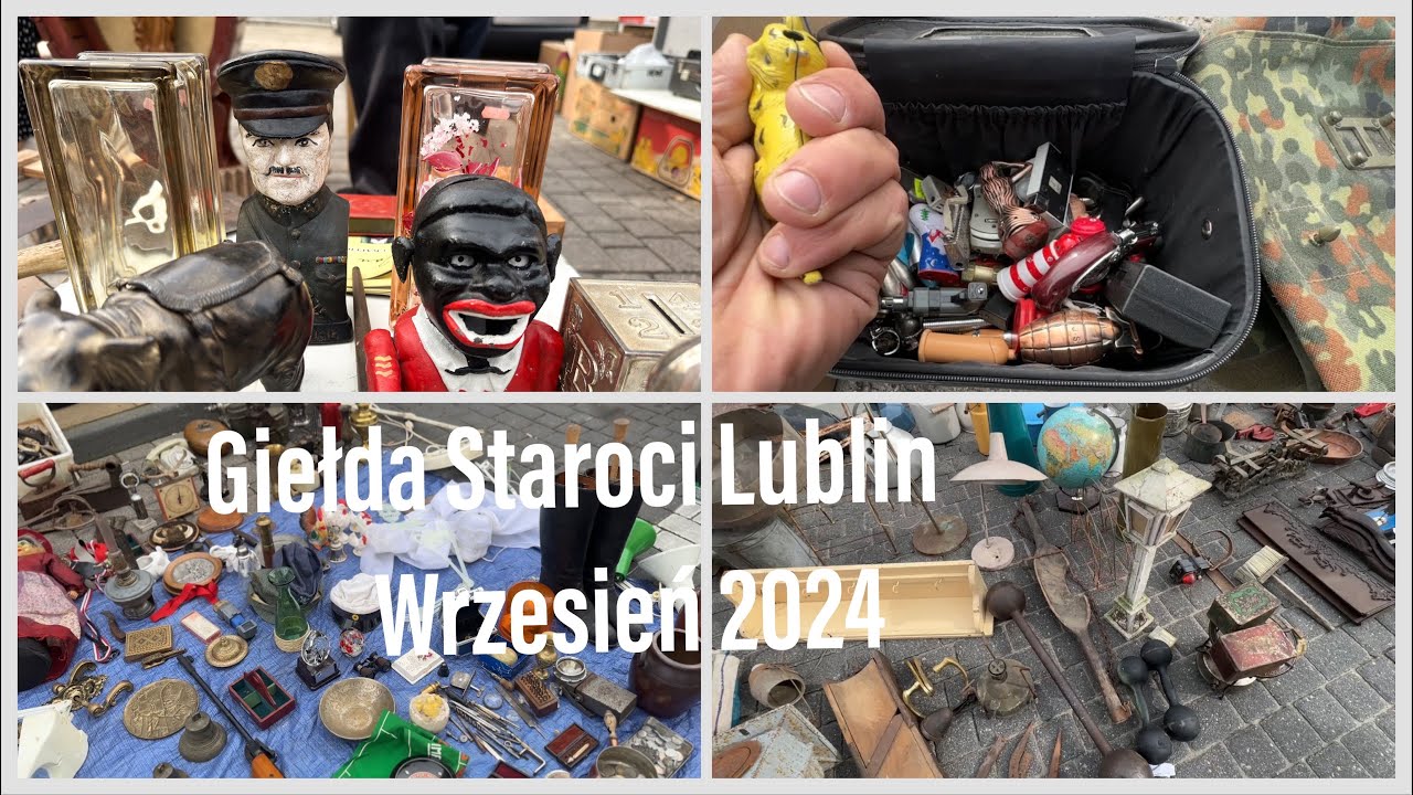 Giełda Staroci i antyków Lublin. Wrzesień 2024. Skarby ze wschodu.