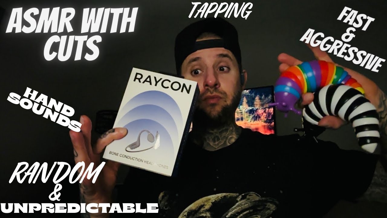 Random & Unpredictable Fast & Aggressive ASMR W Cuts 