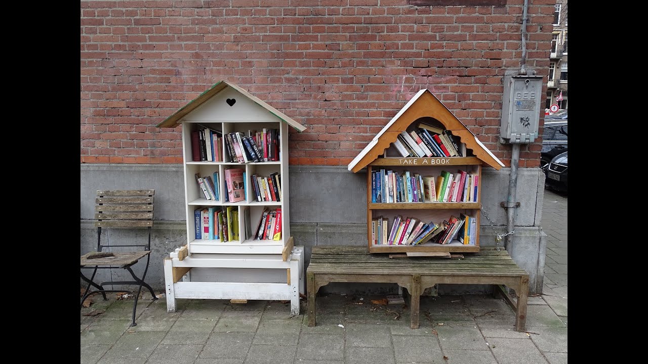 Minibieb - Straatboekenkasten in Amsterdam deel 2 / Mini Library