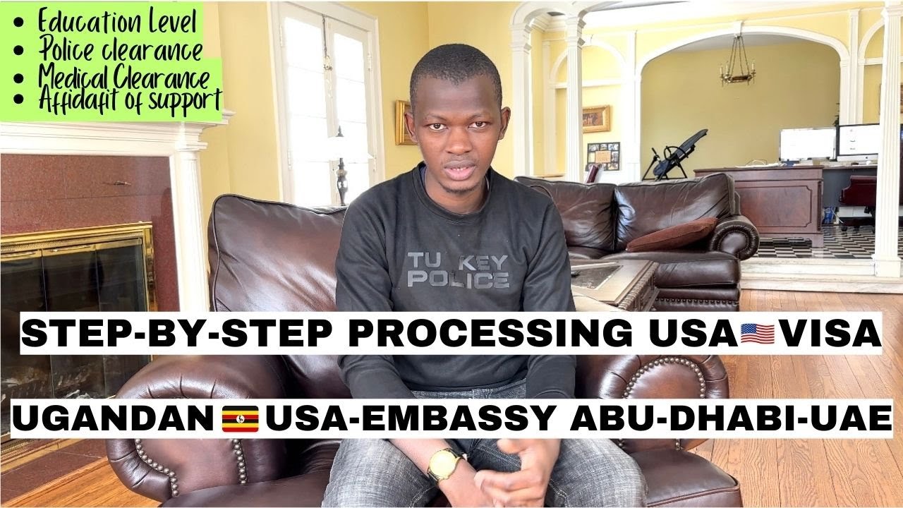 UGANDA TO NEW YORK, USA-PART 2  | Haruna Kivumbi Greencard / DV2024 Winner (Embassy Abu Dhabi - UAE)