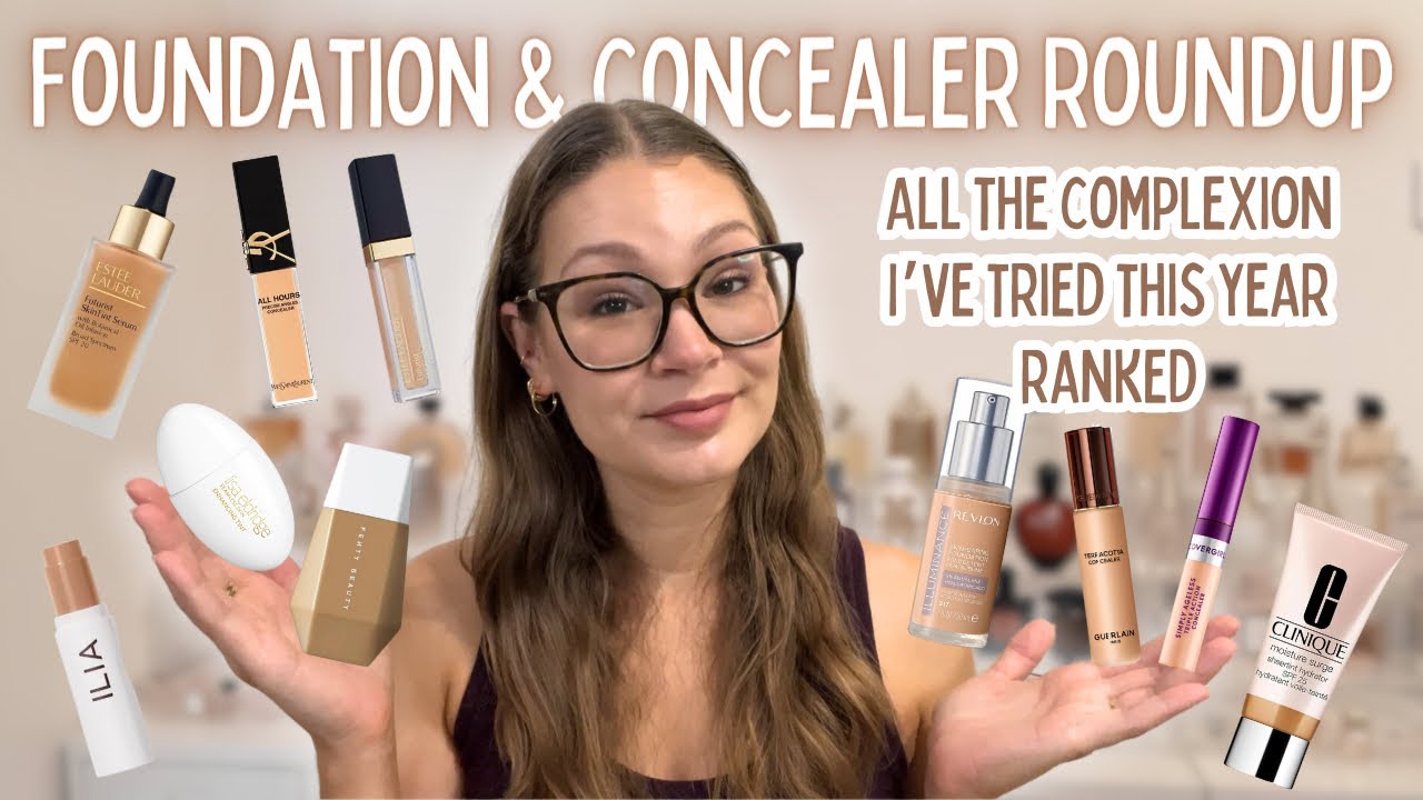 FOUNDATION (AND CONCEALER) ROUNDUP || I've got thoughts // July 2024