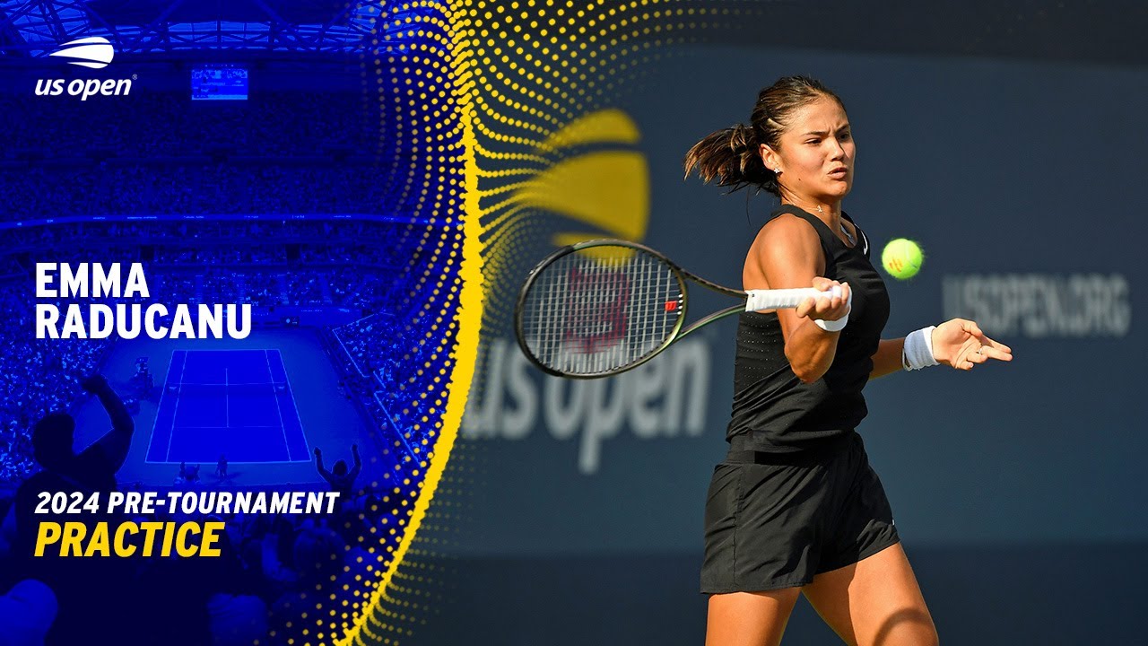 LIVE | Emma Raducanu | Practice Session | 2024 US Open