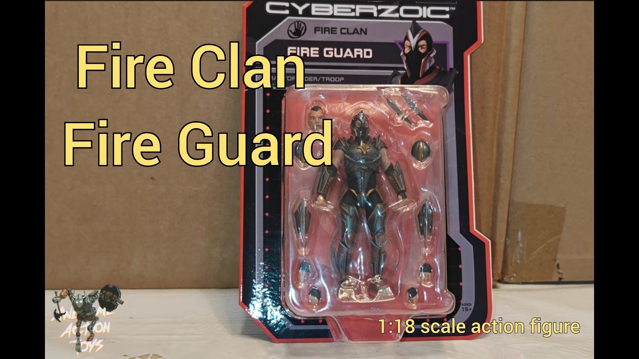 Фигурка Cyberzoic Fire Guard в масштабе 1:18.