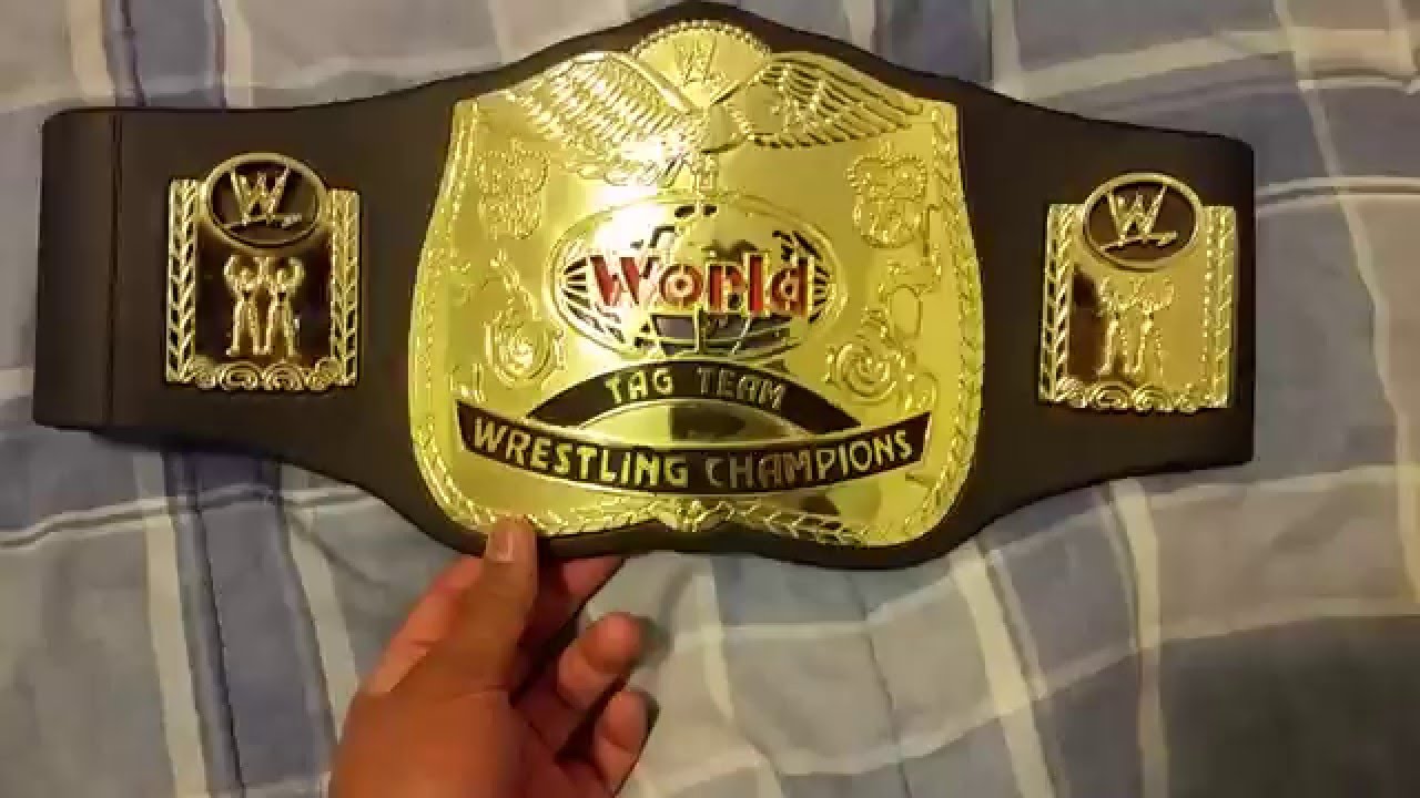 WWE/WWF/TNA Mattel Toy Belt Collection