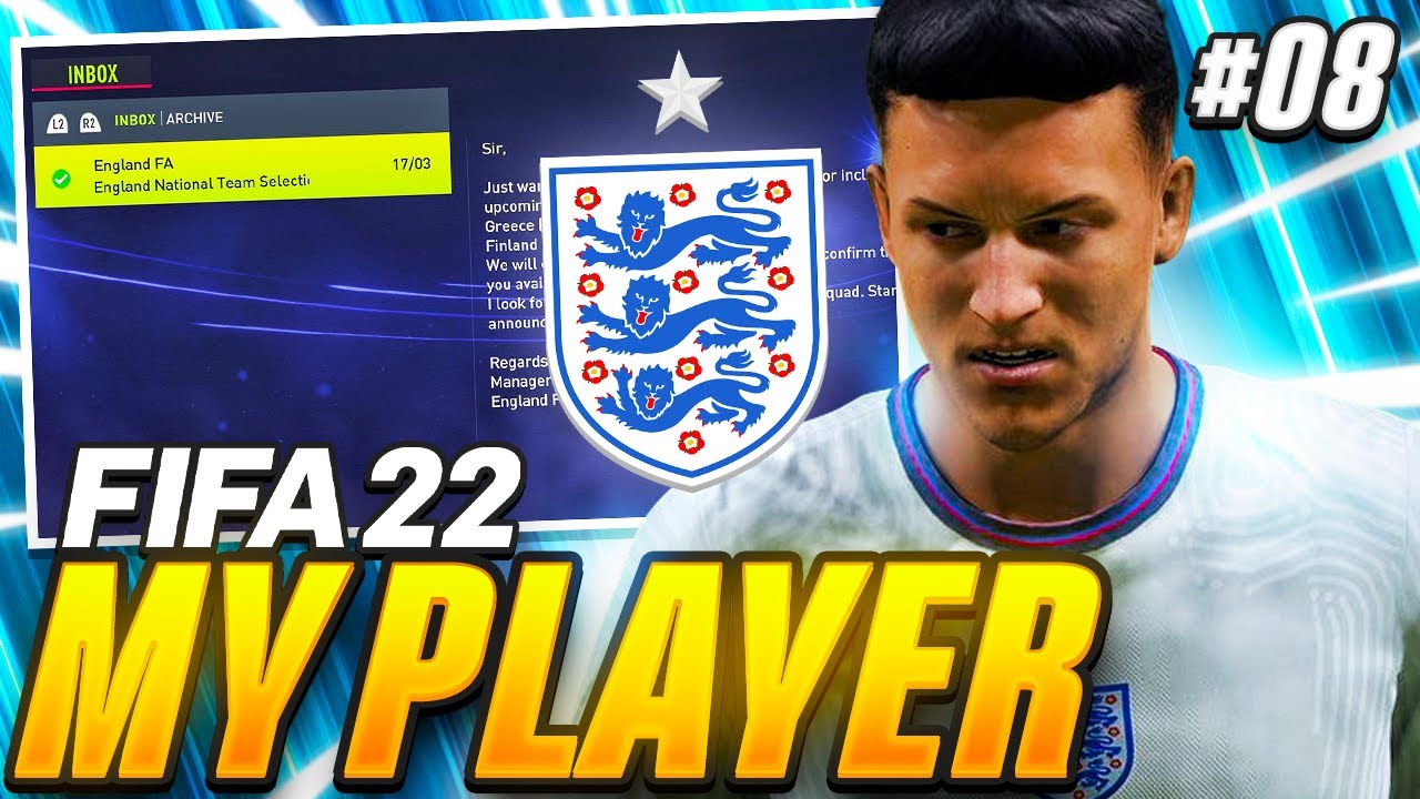 OMG ENGLAND CALL UP!!! INTERNATIONAL DEBUT?!🏴󠁧󠁢󠁥󠁮󠁧󠁿😱 - FIFA 22 My Player Career Mode EP8