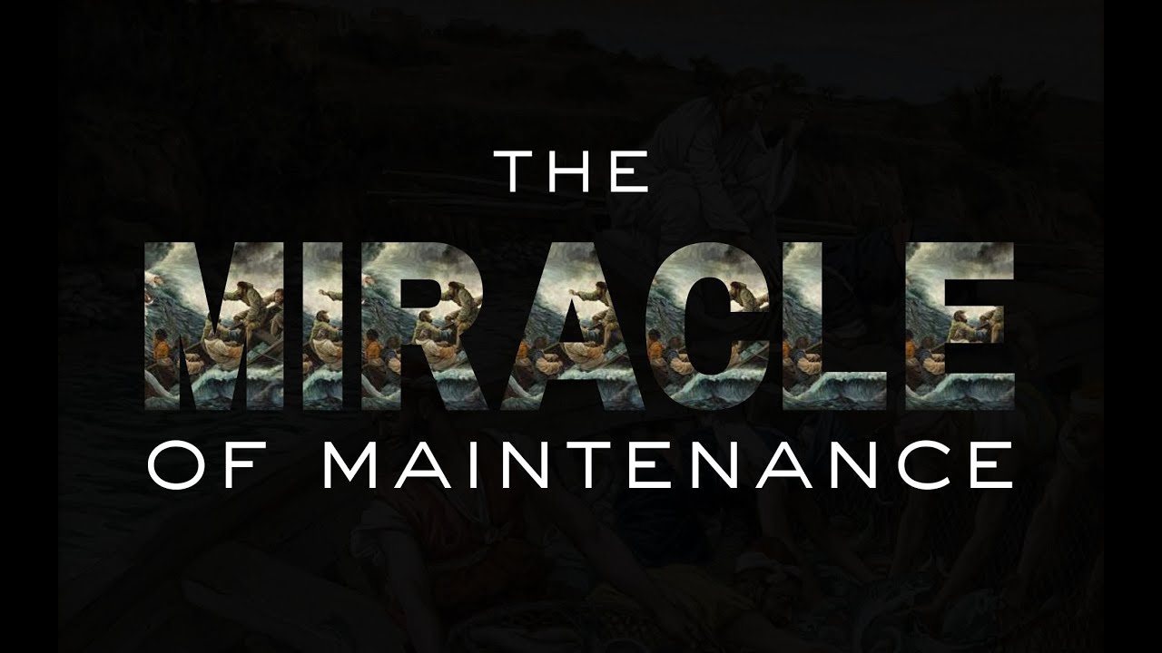 “The Miracle Of Maintenance” Rev. Brandon Puller  |  Sunday Night Live 04-27-25