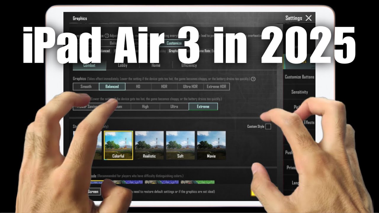 iPad Air 3 PUBG Test | PUBG Mobile 2025