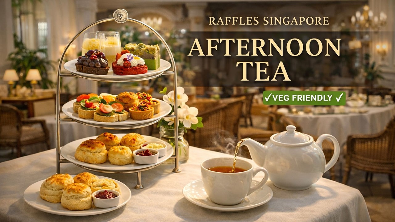 Raffles Singapore Afternoon Tea | The Most Iconic High Tea in Singapore