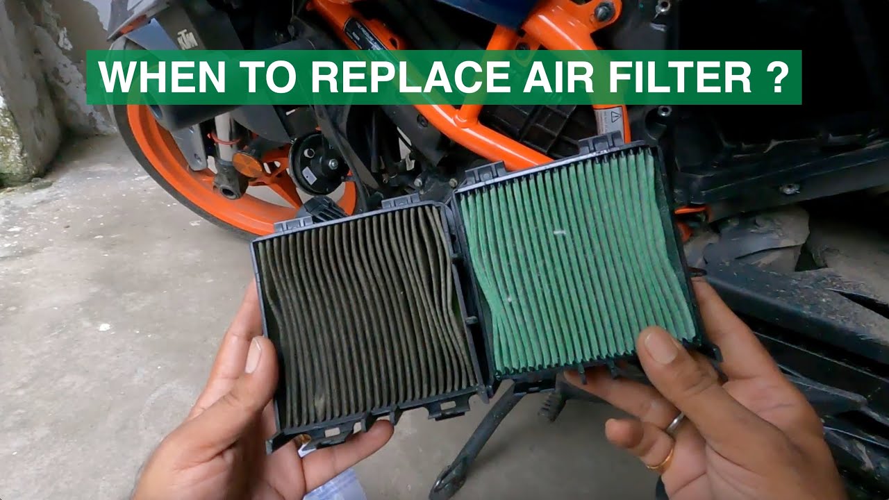 KTM Duke 390 Gen 3 | Air Filter Replacement At Home