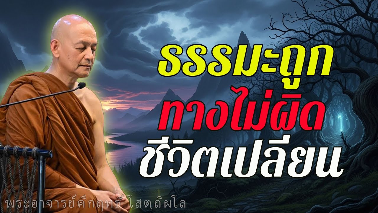 ชัดกับพุทธะ ชีวิตเจริญทั้งโลกและธรรม #พุทธวจน #พระอาจารย์คึกฤทธิ์ โสตฺถิผโล