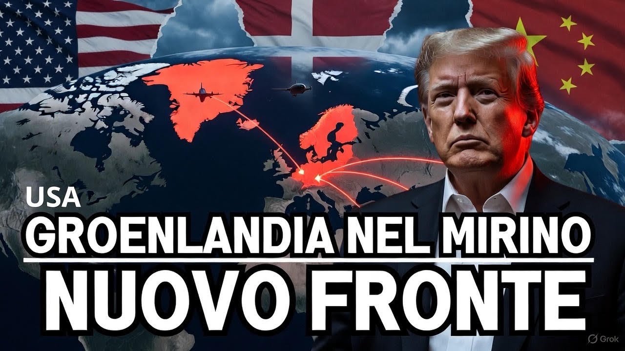 USA contro Danimarca e Cina: Trump apre il nuovo fronte della Groenlandia!