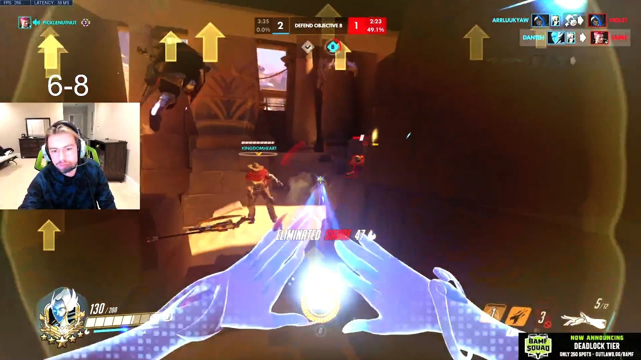 Danteh #1 Echo Main - 30 elims! [ Overwatch Season 28 Top 500 ]