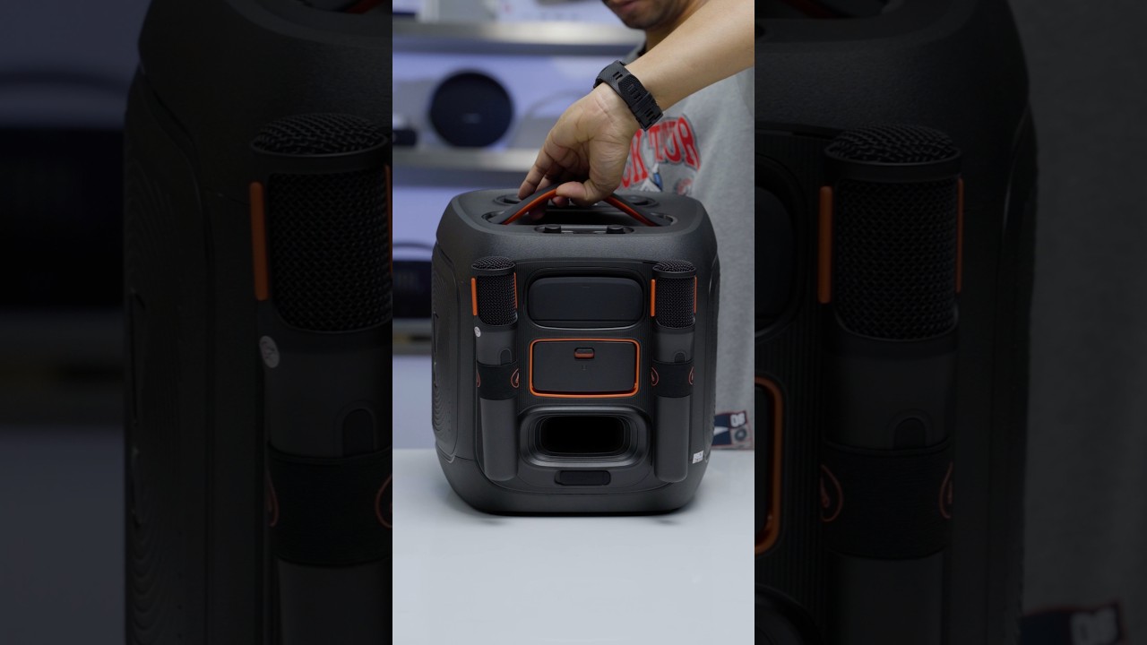 JBL PartyBox Encore 2 | Best Portable Party Speaker with 2 Mics! #usa #jbl #partybox #shorts