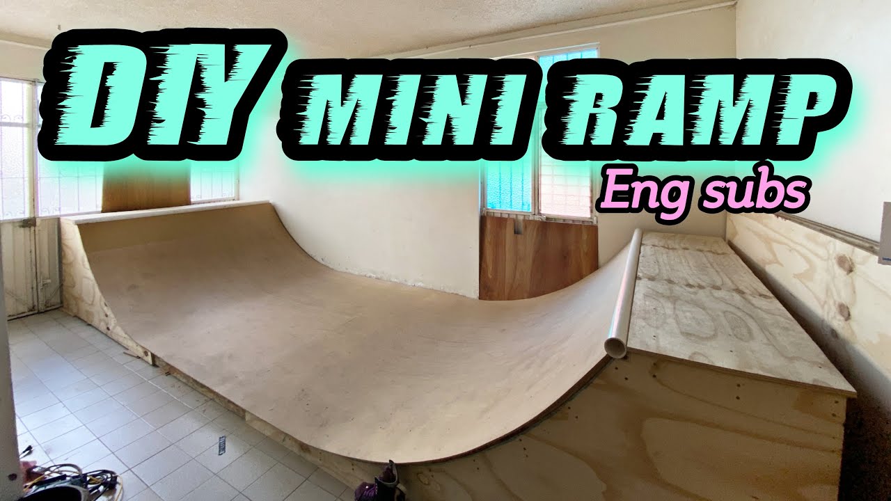 DIY mini ramp, ¡me hice una rampa!