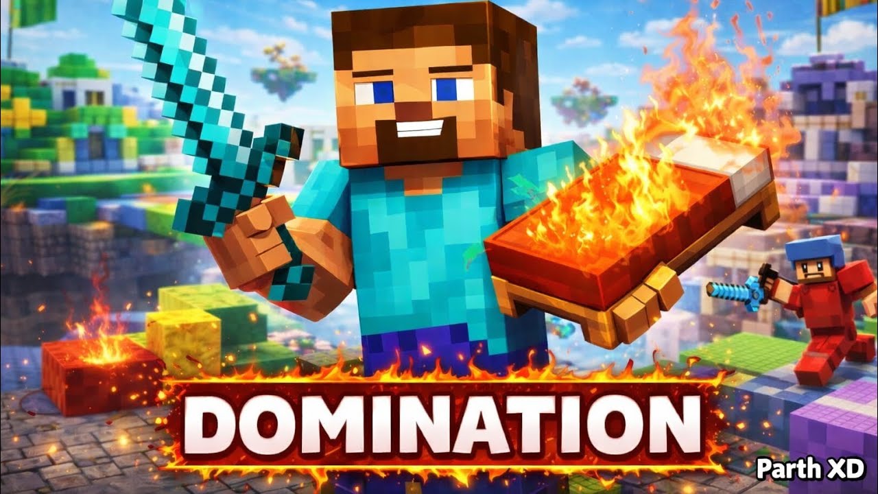Minecraft bedwar domination in mobile