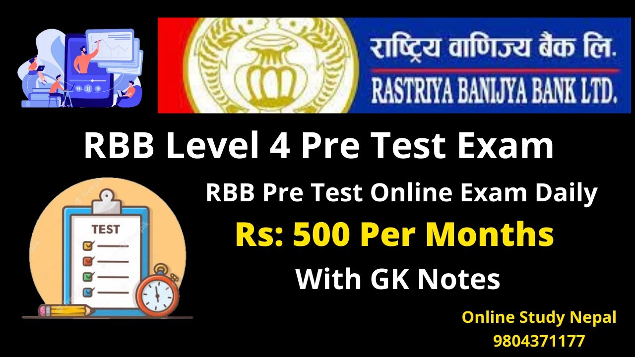 RBB Pre Test Model Set 5