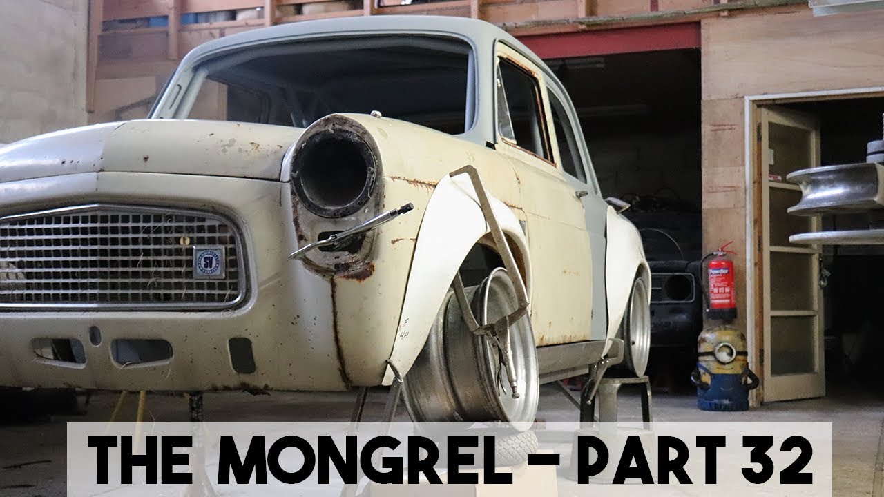 1959 100E FORD BODY ON TOP, MIATA MX5 UNDERNEATH. THE MONGREL PART 32