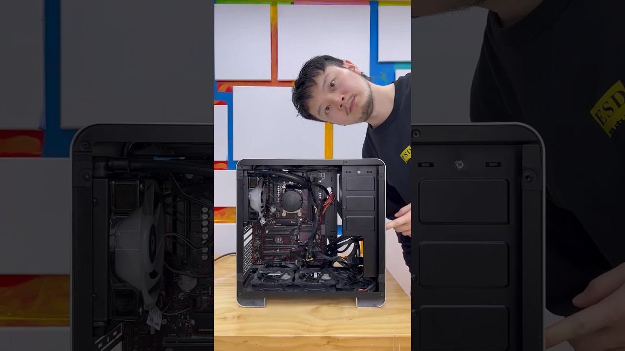 If your pc cannot power on, check your power supply unit first #pc #repair #diy